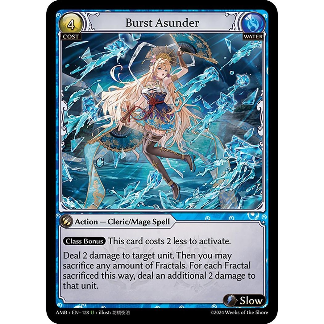 Image for Burst Asunder (128) (AMB1E) - Grand Archive TCG