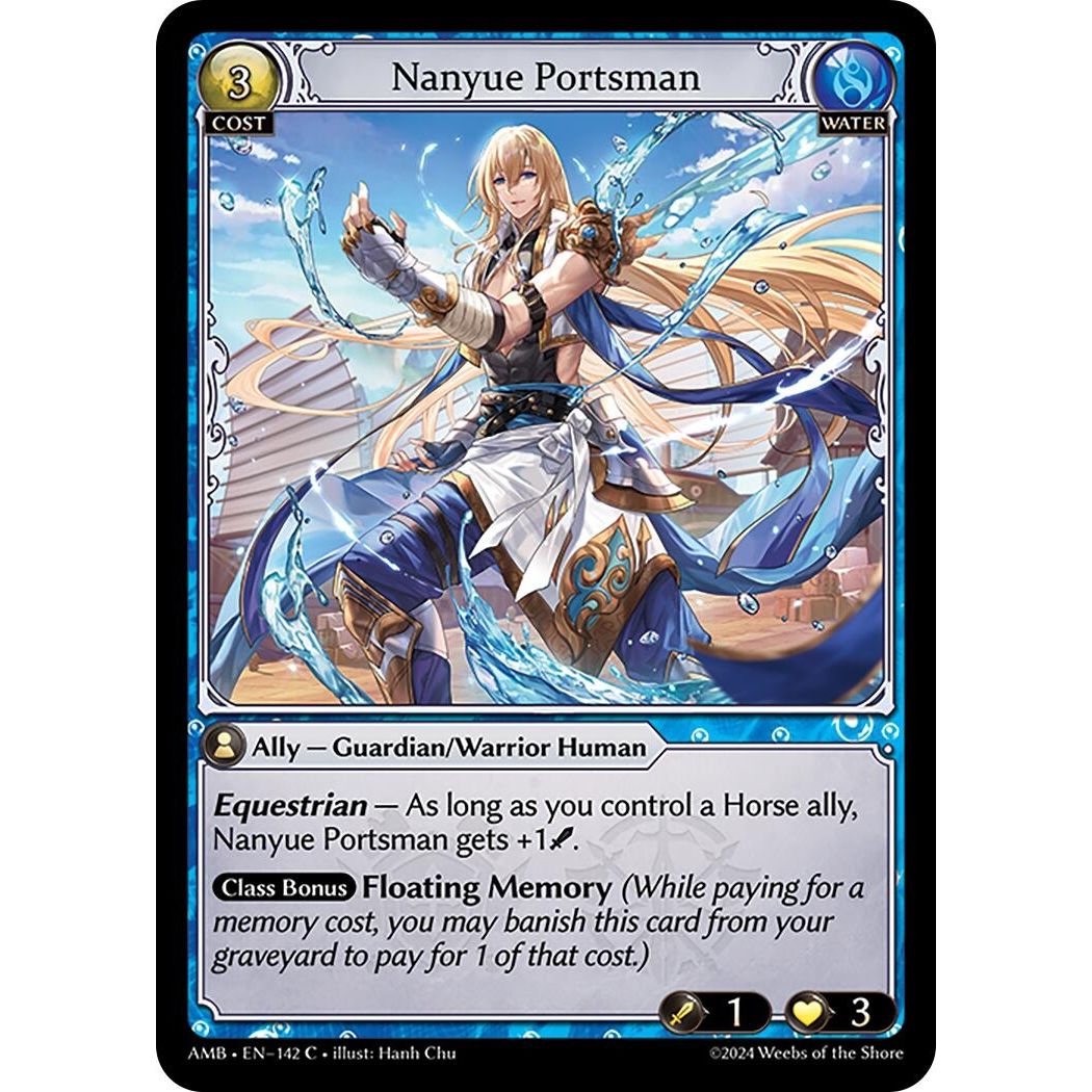Image for Nanyue Portsman (142) (AMB1E) - Grand Archive TCG