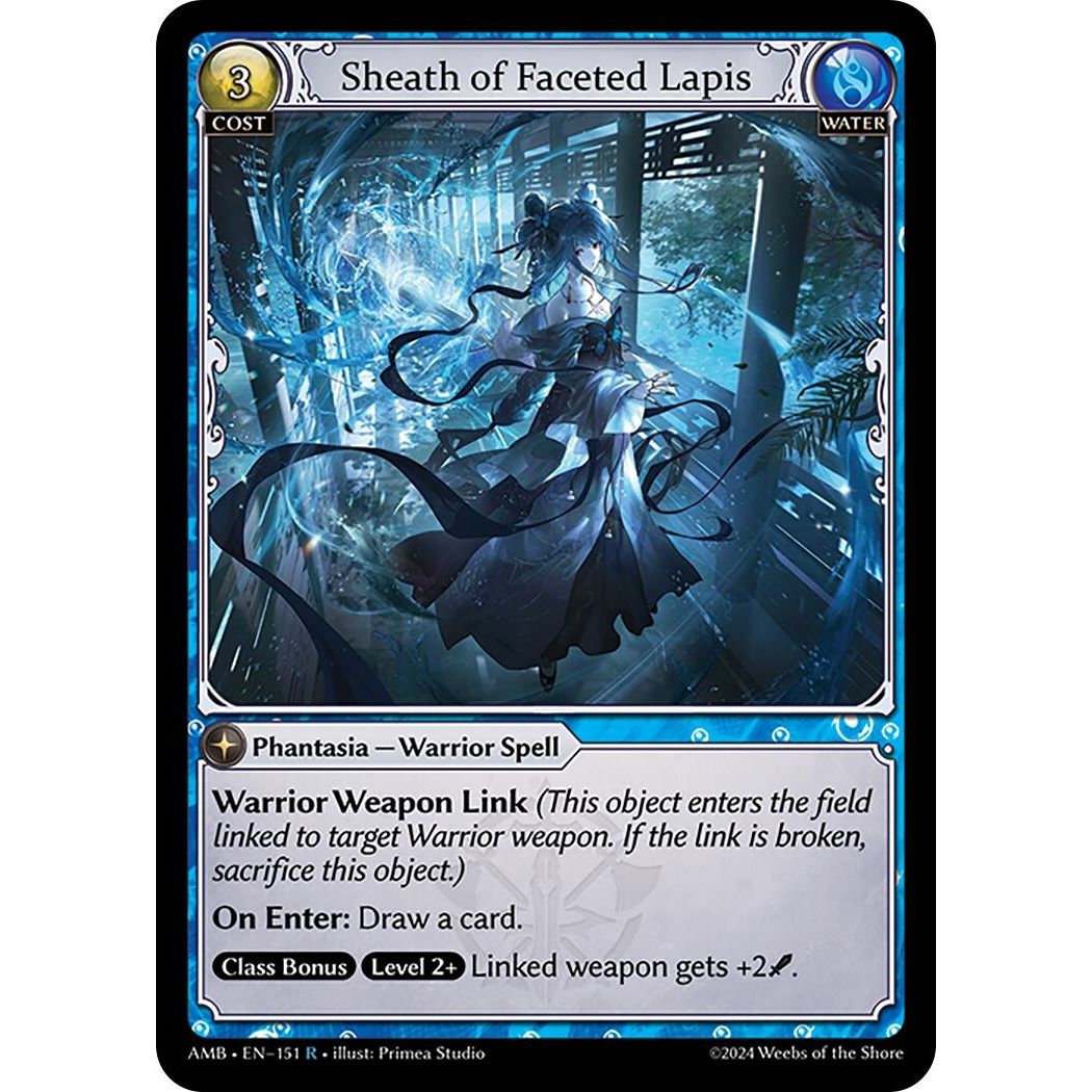 Image for Sheath of Faceted Lapis (151) (AMB1E) - Grand Archive TCG
