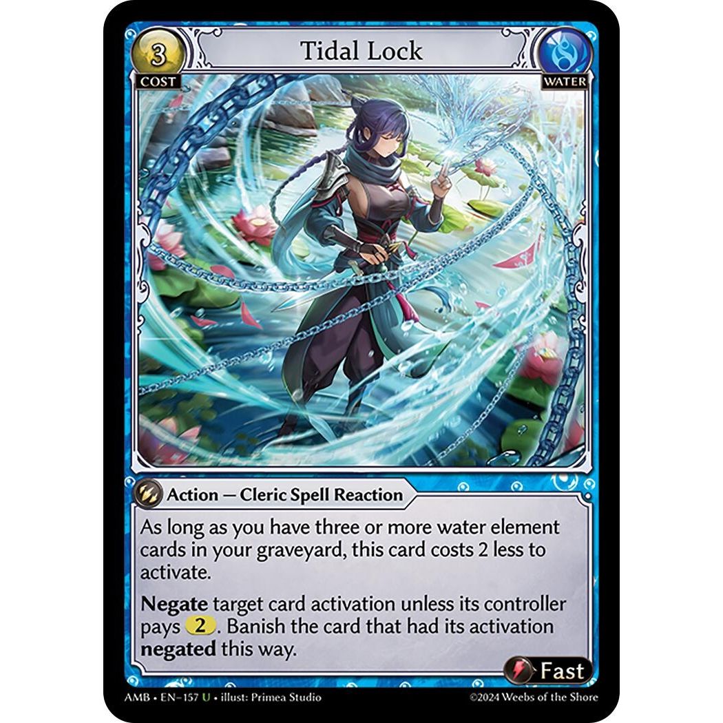 Image for Tidal Lock (157) (AMB1E) - Grand Archive TCG
