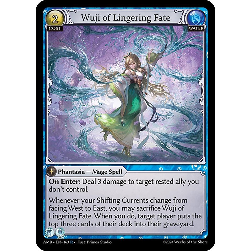 Image for Wuji of Lingering Fate (163) (AMB1E) - Grand Archive TCG