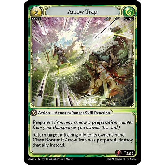Image for Arrow Trap (167) (AMB1E) - Grand Archive TCG