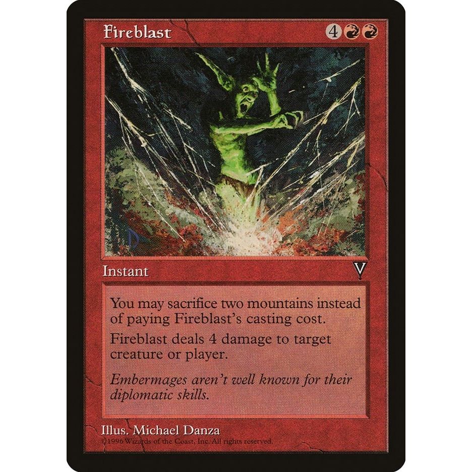 Image for Fireblast (VIS) - Magic: The Gathering