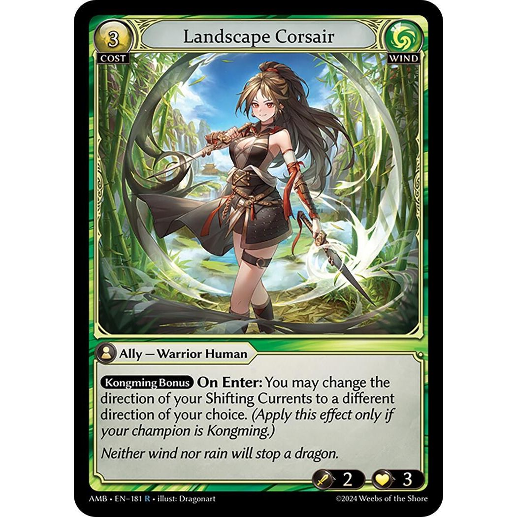 Image for Landscape Corsair (181) (AMB1E) - Grand Archive TCG