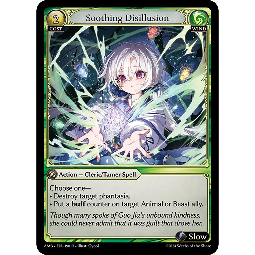 Image for Soothing Disillusion (190) (AMB1E) - Grand Archive TCG