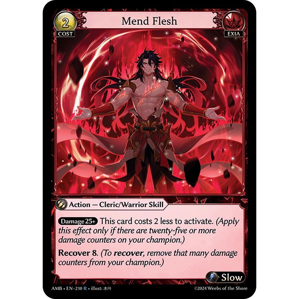 Image for Mend Flesh (210) (AMB1E) - Grand Archive TCG