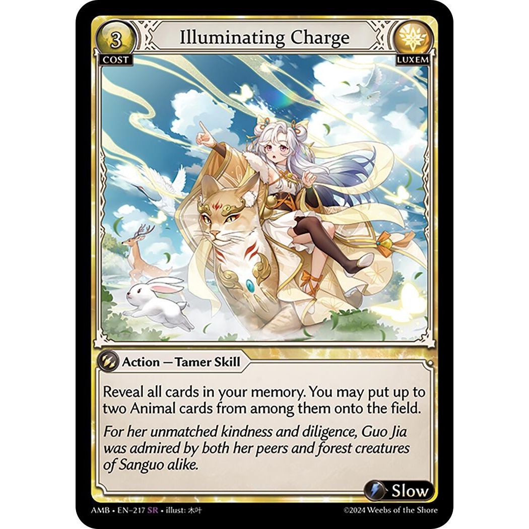 Image for Illuminating Charge (217) (AMB1E) - Grand Archive TCG