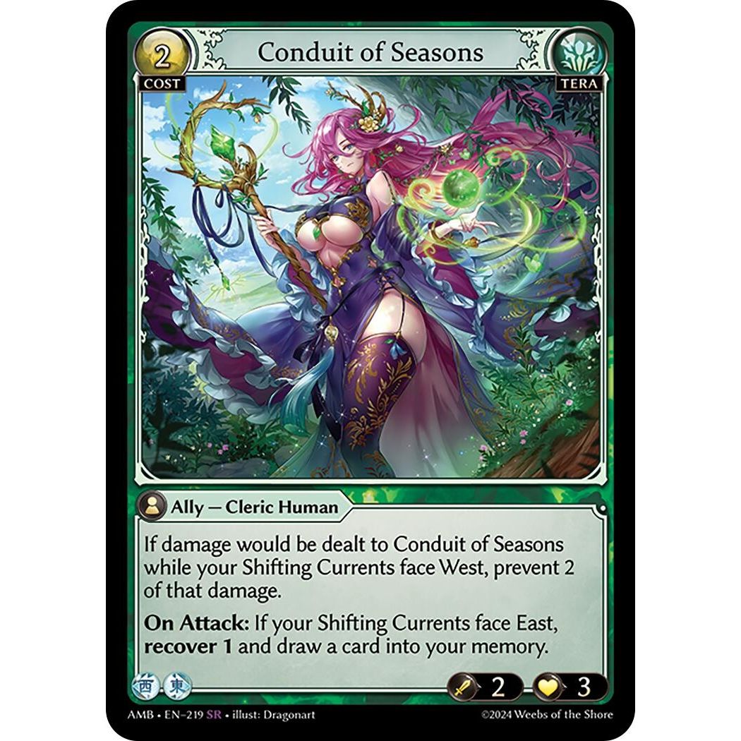 Image for Conduit of Seasons (219) (AMB1E) - Grand Archive TCG