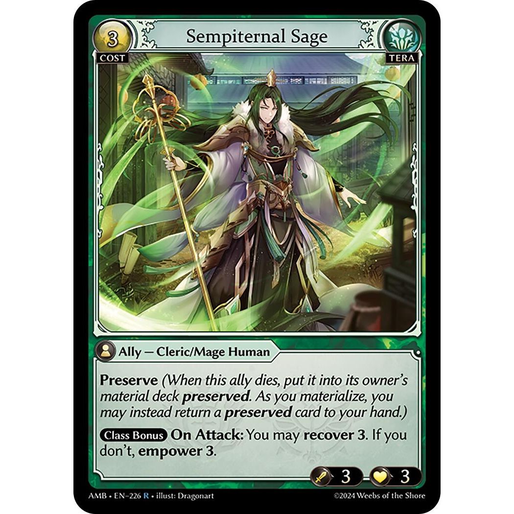 Image for Sempiternal Sage (226) (AMB1E) - Grand Archive TCG