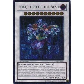 Image for Loki, Lord of the Aesir (UTR) (STOR-EN039) (STOR) - YuGiOh