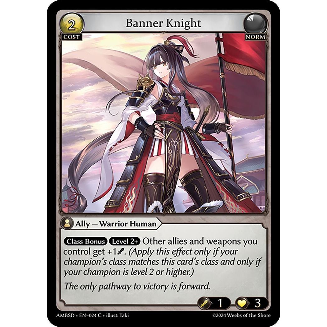 Image for Banner Knight (024) (AMBSD) - Grand Archive TCG
