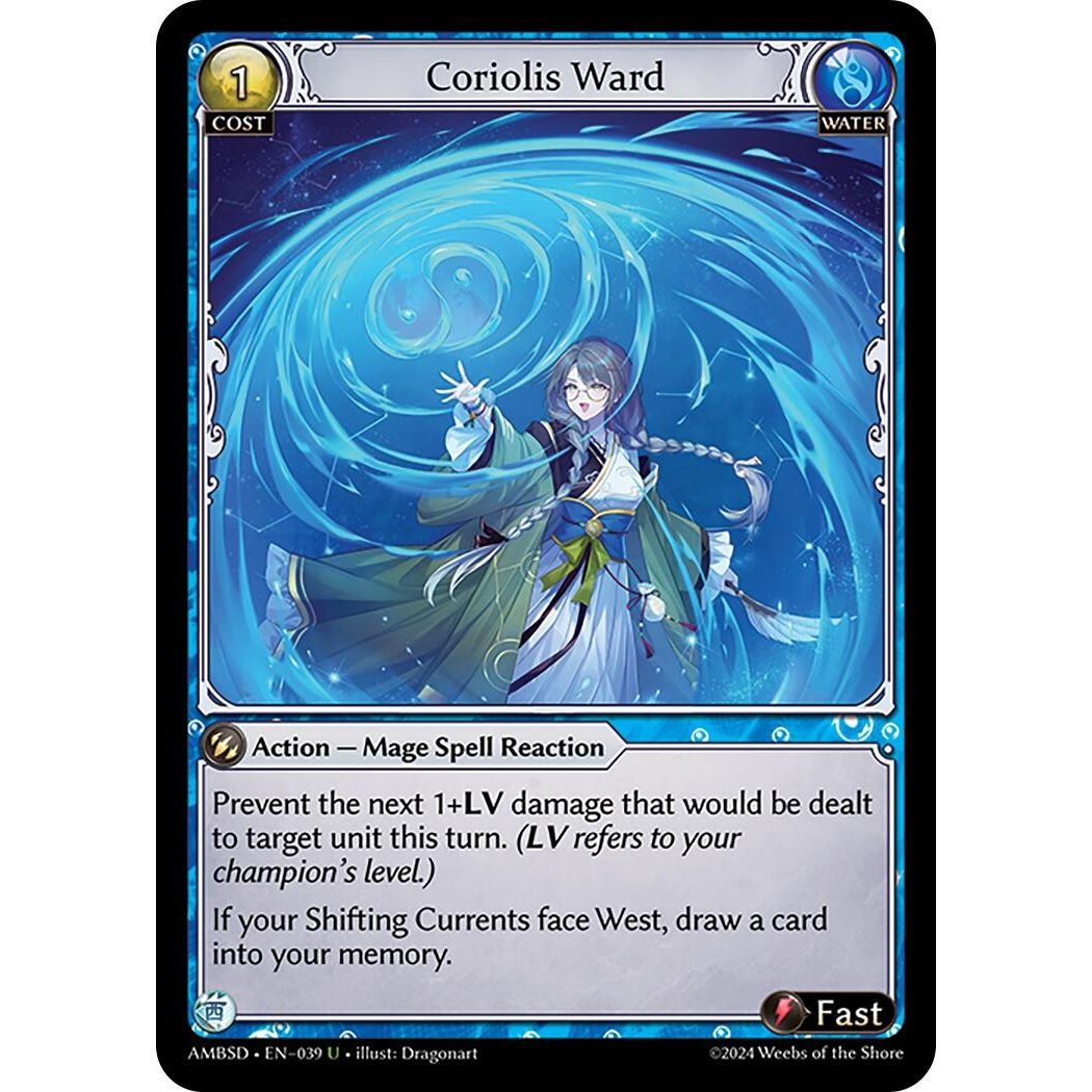 Image for Coriolis Ward (039) (AMBSD) - Grand Archive TCG