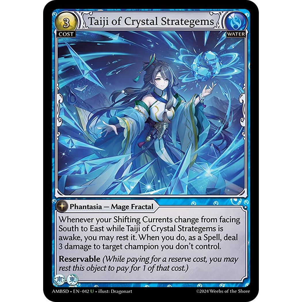 Image for Taiji of Crystal Strategems (042) (AMBSD) - Grand Archive TCG