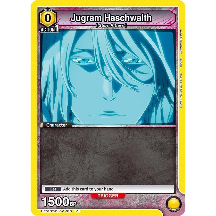Image for Jugram Haschwalth (018) (Box Topper Foil) (UE01BT/BLC-1-018) (UE01BT) - Union Arena