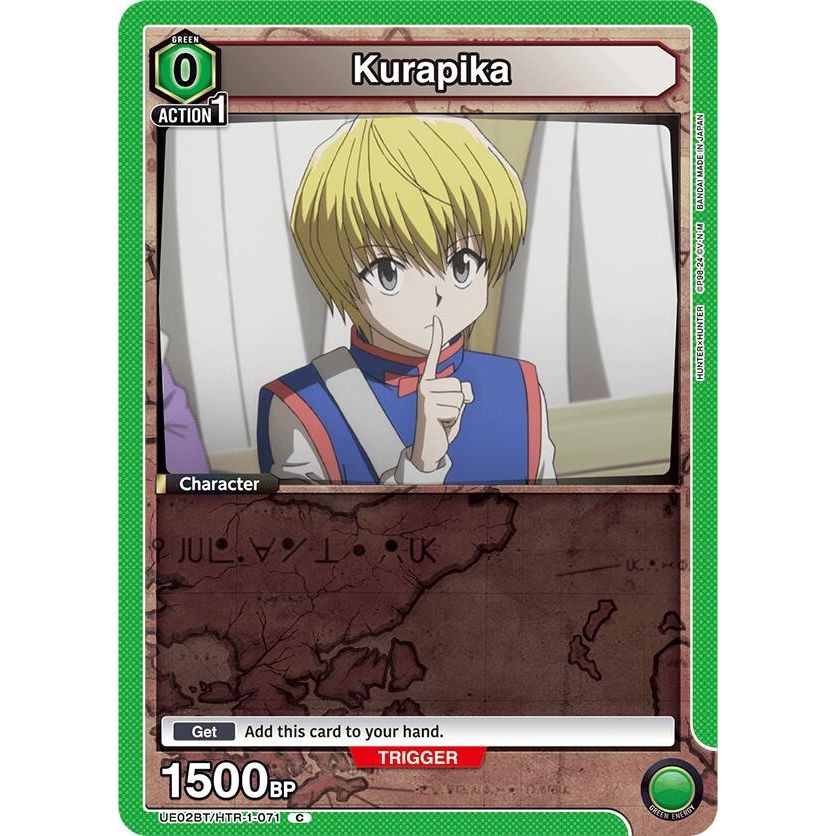 Image for Kurapika (071) (Box Topper Foil) (UE02BT/HTR-1-071) (UE02BT) - Union Arena