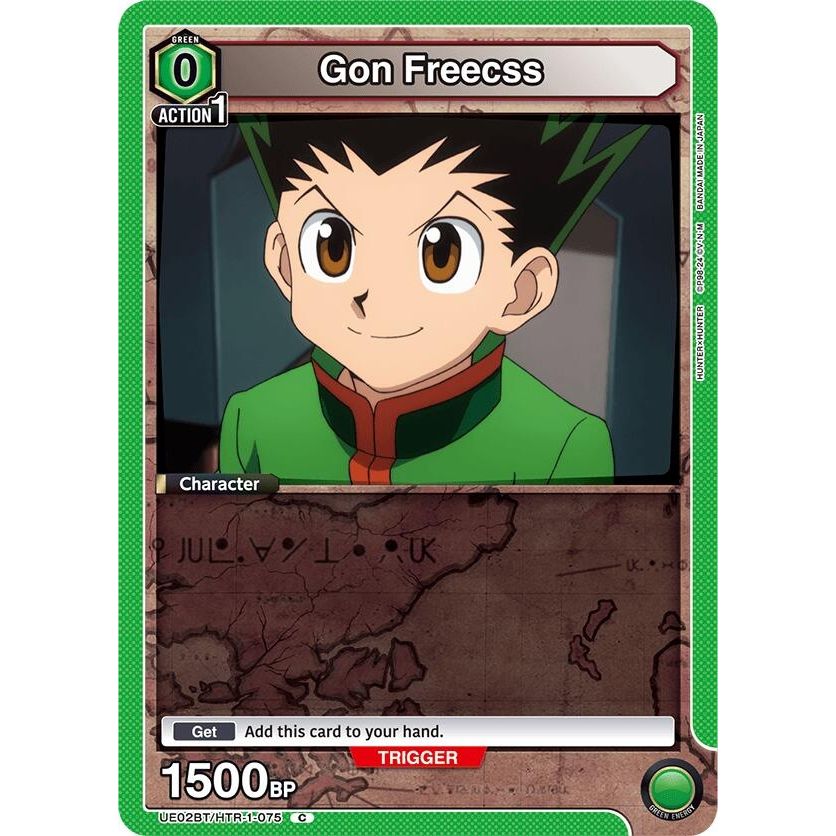 Image for Gon Freecss (075) (Box Topper Foil) (UE02BT/HTR-1-075) (UE02BT) - Union Arena