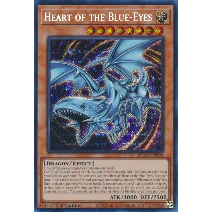 Image for Heart of the Blue-Eyes (ROTA-EN004) (ROTA) - YuGiOh