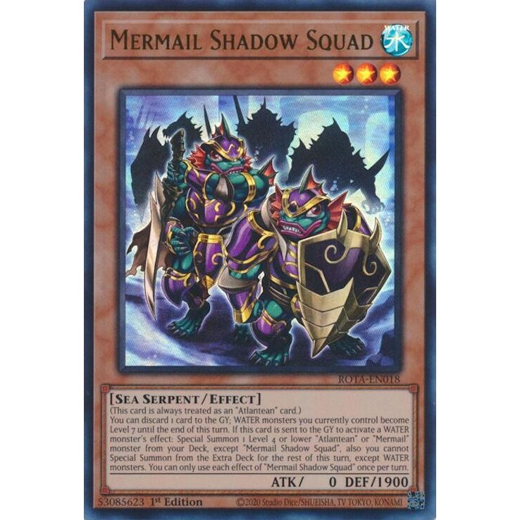 Image for Mermail Shadow Squad (ROTA-EN018) (ROTA) - YuGiOh