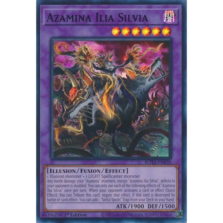Image for Azamina Ilia Silvia (ROTA-EN030) (ROTA) - YuGiOh