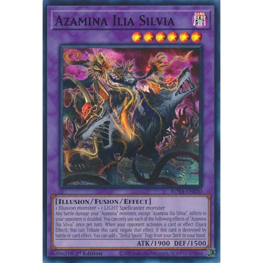 Image for Azamina Ilia Silvia (ROTA-EN030) (ROTA) - YuGiOh