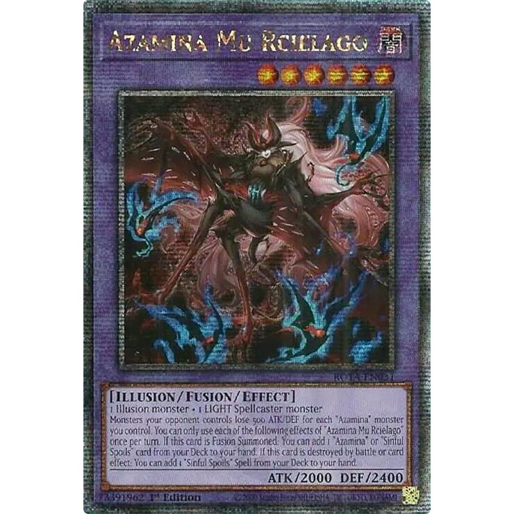 Image for Azamina Mu Rcielago (Quarter Century Secret Rare) (ROTA-EN031) (ROTA) - YuGiOh