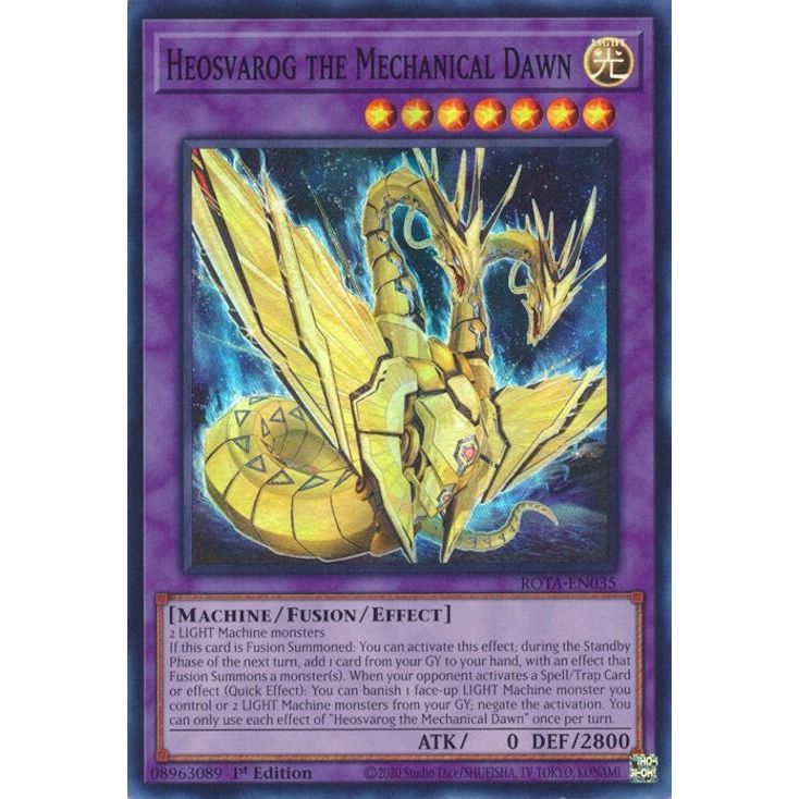 Image for Heosvarog the Mechanical Dawn (ROTA-EN035) (ROTA) - YuGiOh