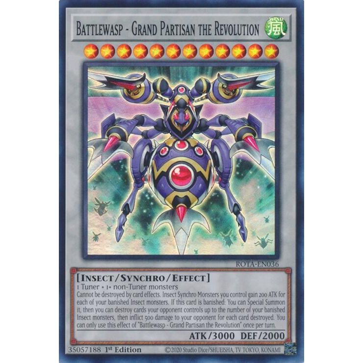Image for Battlewasp - Grand Partisan the Revolution (ROTA-EN036) (ROTA) - YuGiOh