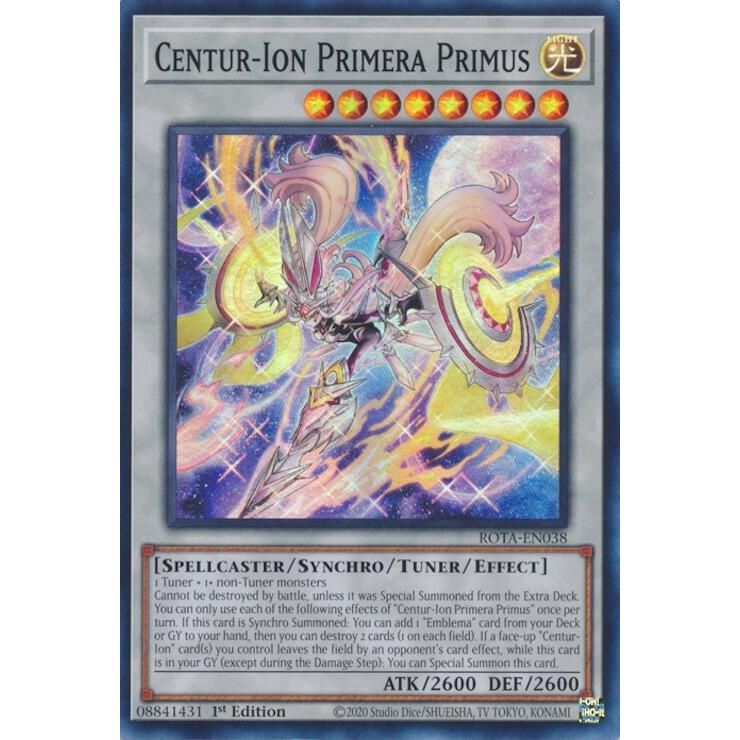 Image for Centur-Ion Primera Primus (ROTA-EN038) (ROTA) - YuGiOh