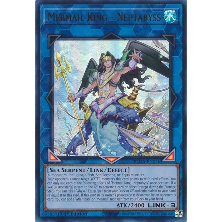 Image for Mermail King - Neptabyss (ROTA-EN046) (ROTA) - YuGiOh