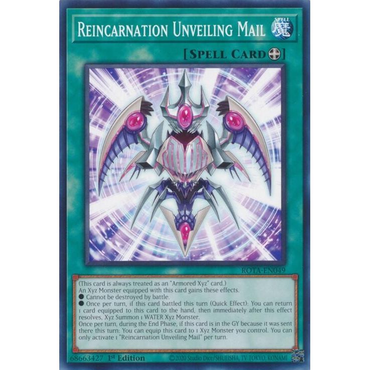 Image for Reincarnation Unveiling Mail (ROTA-EN049) (ROTA) - YuGiOh
