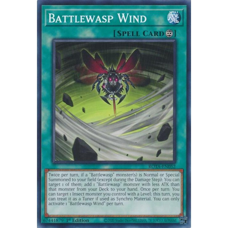 Image for Battlewasp Wind (ROTA-EN052) (ROTA) - YuGiOh