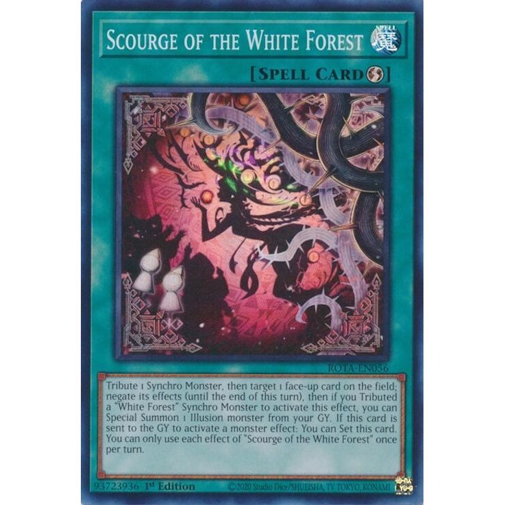 Image for Scourge of the White Forest (ROTA-EN056) (ROTA) - YuGiOh