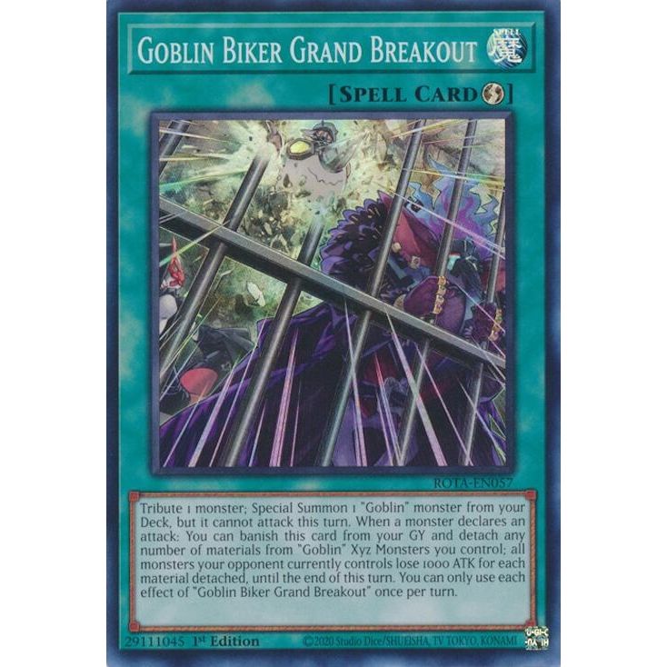 Image for Goblin Biker Grand Breakout (ROTA-EN057) (ROTA) - YuGiOh