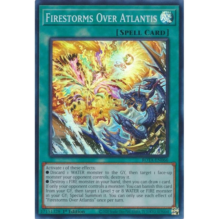 Image for Firestorms Over Atlantis (ROTA-EN066) (ROTA) - YuGiOh