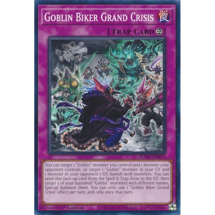Image for Goblin Biker Grand Crisis (ROTA-EN075) (ROTA) - YuGiOh