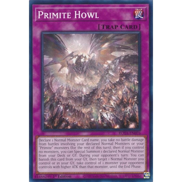 Image for Primite Howl (ROTA-EN076) (ROTA) - YuGiOh