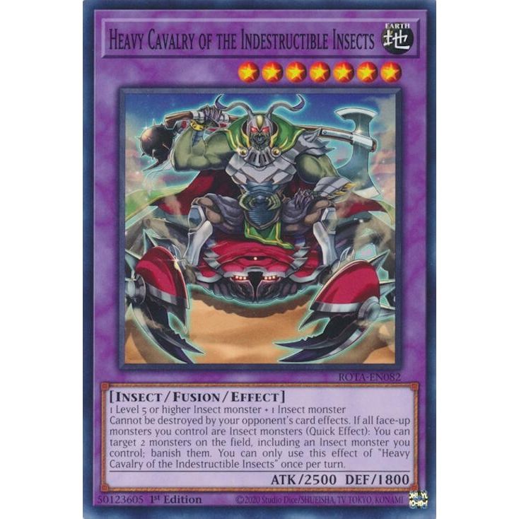 Image for Heavy Cavalry of the Indestructible Insects (ROTA-EN082) (ROTA) - YuGiOh