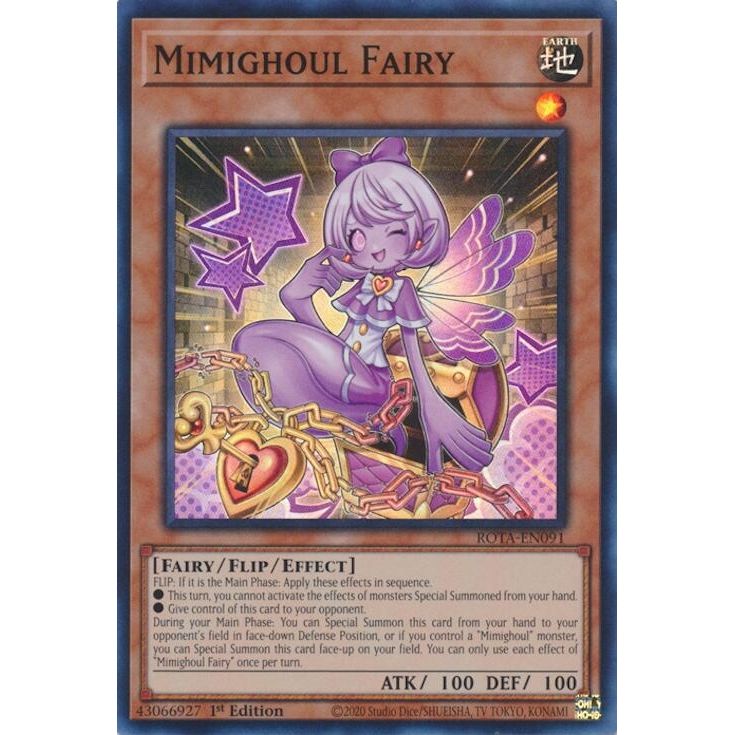 Image for Mimighoul Fairy (ROTA-EN091) (ROTA) - YuGiOh