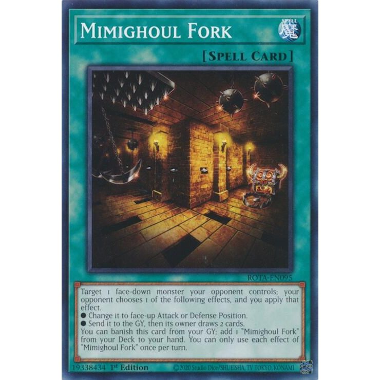 Image for Mimighoul Fork (ROTA-EN095) (ROTA) - YuGiOh