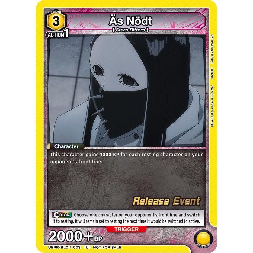 Image for As Nodt (003) (UEPR/BLC-1-003) (UE01BT_RE) - Union Arena