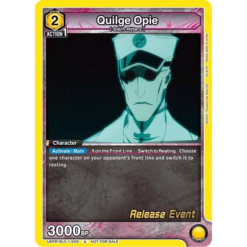 Image for Quilge Opie (005) (UEPR/BLC-1-005) (UE01BT_RE) - Union Arena