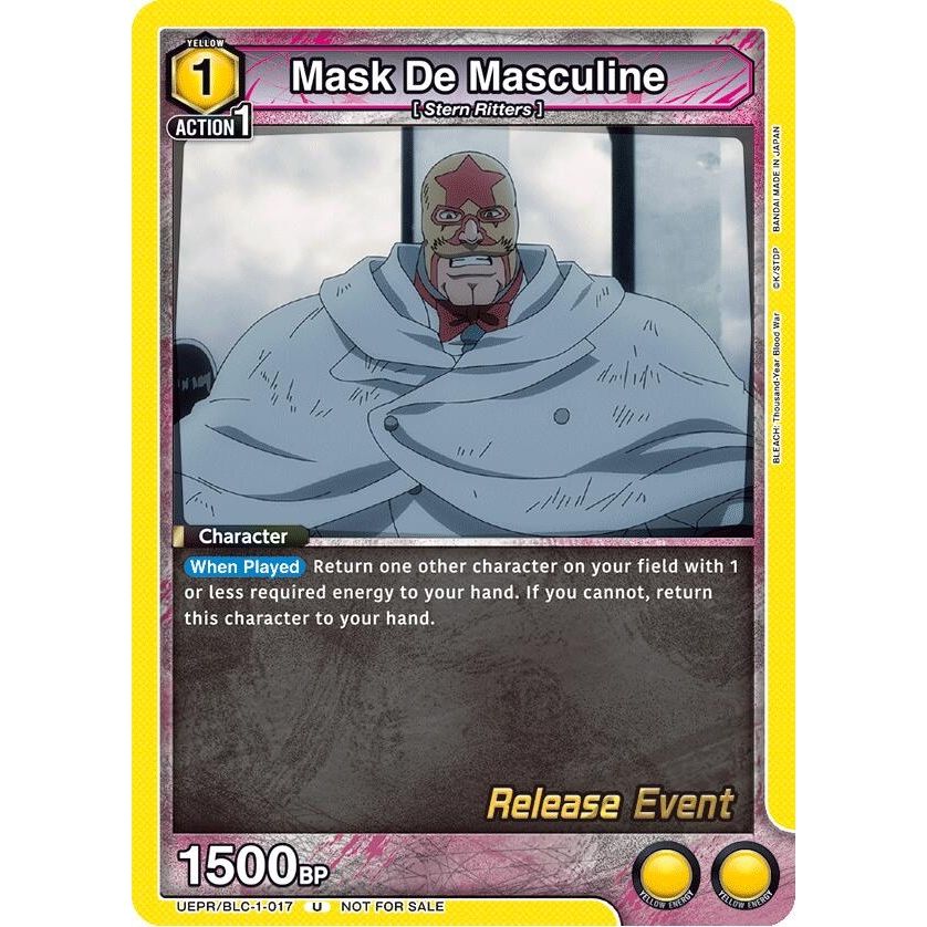 Image for Mask De Masculine (UEPR/BLC-1-017) (UE01BT_RE) - Union Arena