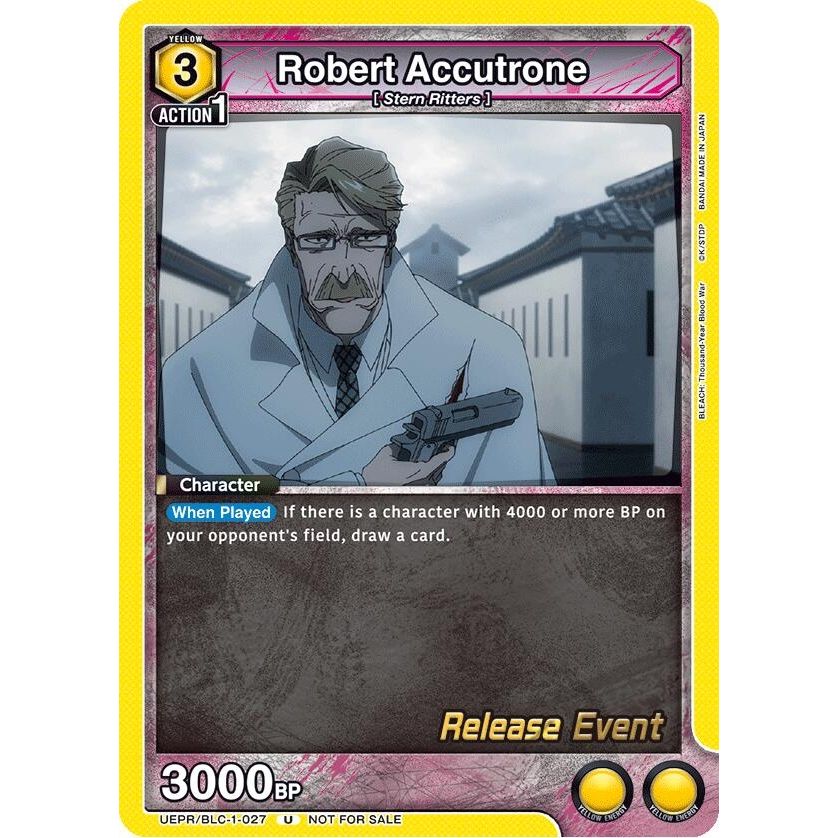 Image for Robert Accutrone (UEPR/BLC-1-027) (UE01BT_RE) - Union Arena