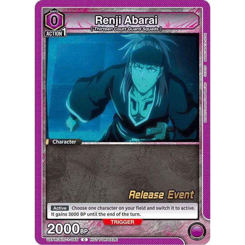 Image for Renji Abarai (045) (UEPR/BLC-1-045) (UE01BT_RE) - Union Arena