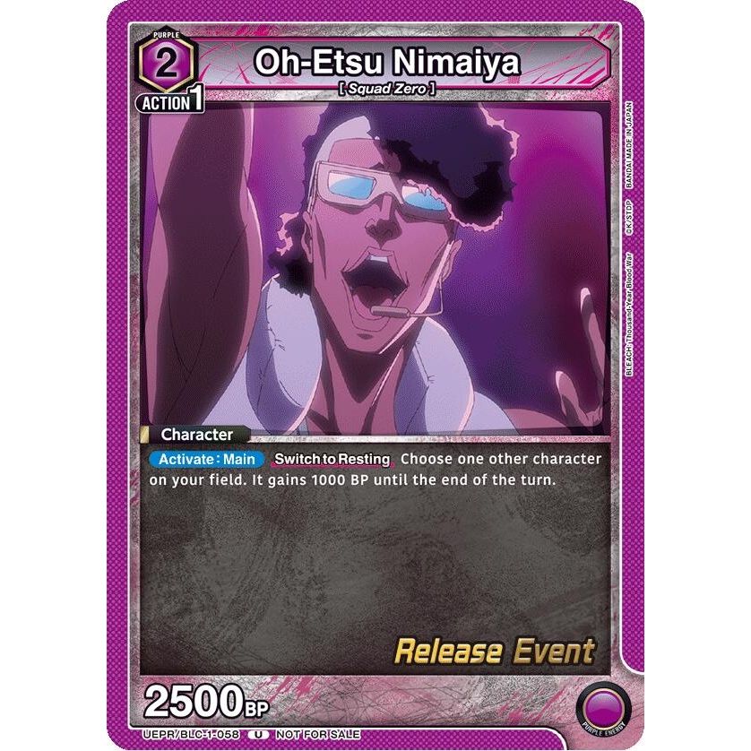 Image for Oh-Etsu Nimaiya (UEPR/BLC-1-058) (UE01BT_RE) - Union Arena