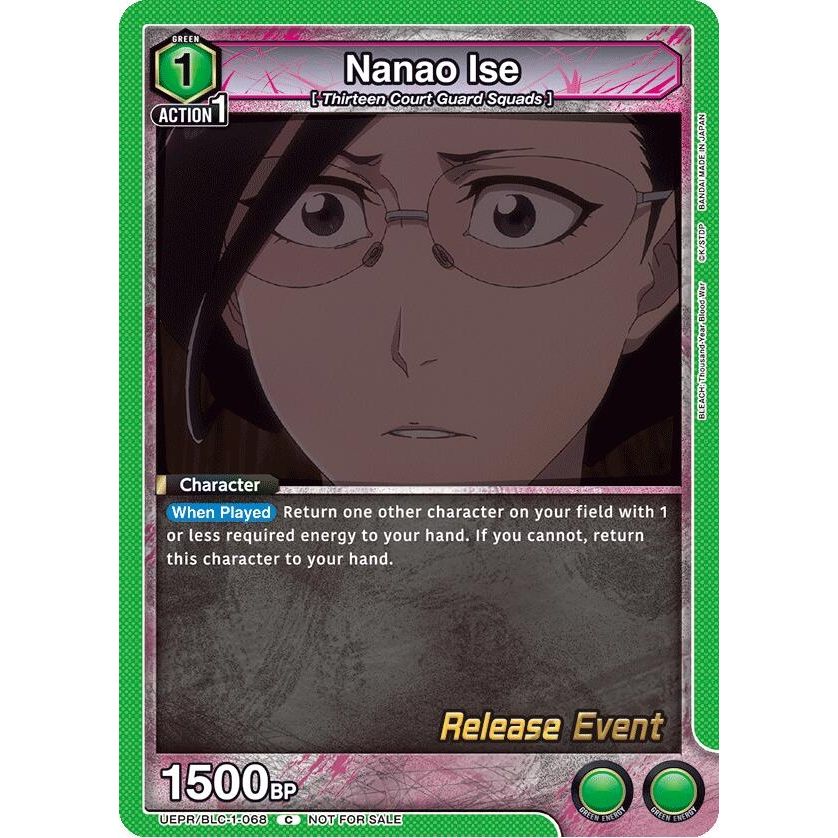 Image for Nanao Ise (UEPR/BLC-1-068) (UE01BT_RE) - Union Arena