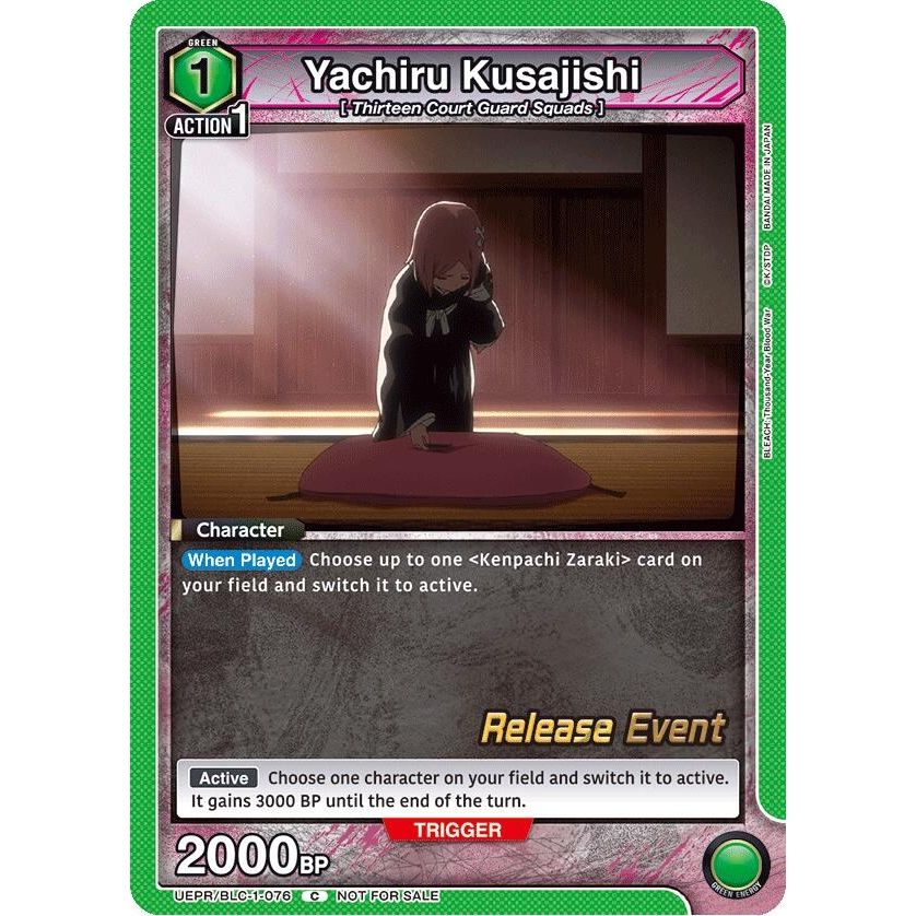 Image for Yachiru Kusajishi (UEPR/BLC-1-076) (UE01BT_RE) - Union Arena
