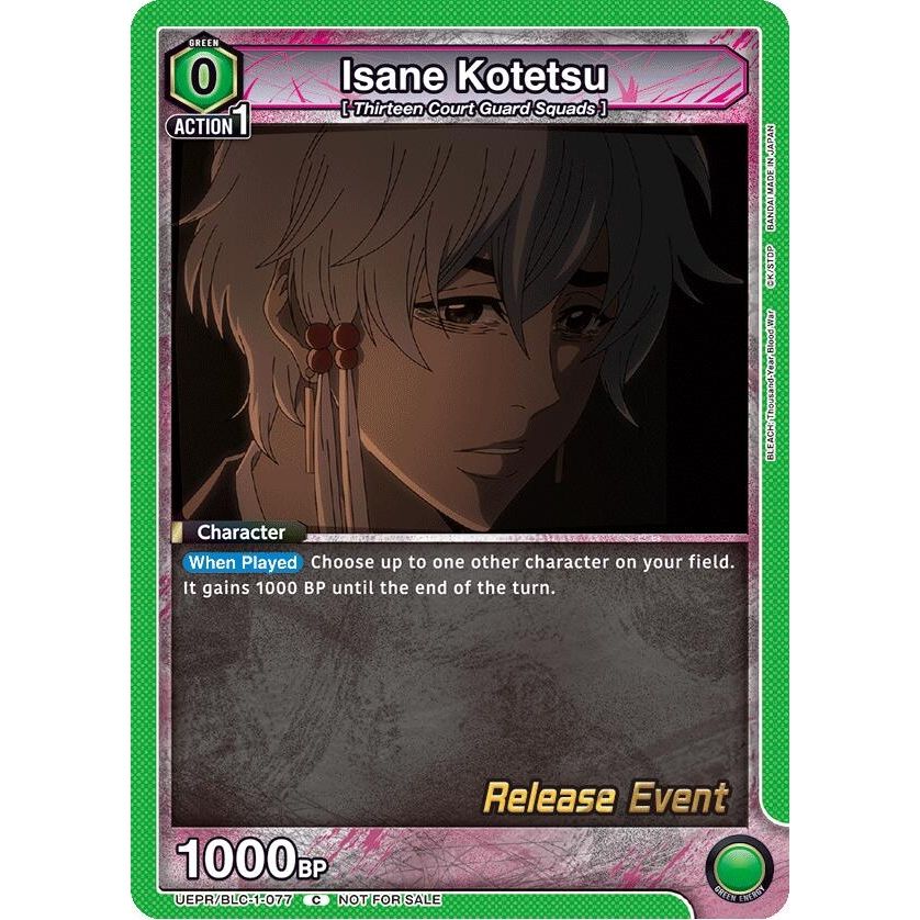 Image for Isane Kotetsu (UEPR/BLC-1-077) (UE01BT_RE) - Union Arena