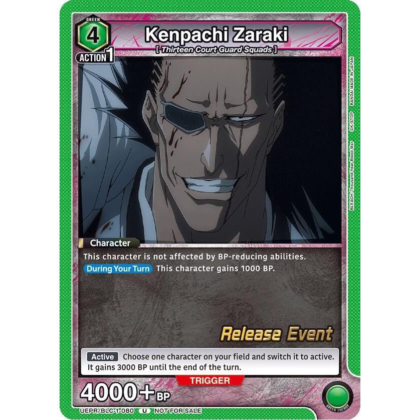 Image for Kenpachi Zaraki (080) (UEPR/BLC-1-080) (UE01BT_RE) - Union Arena