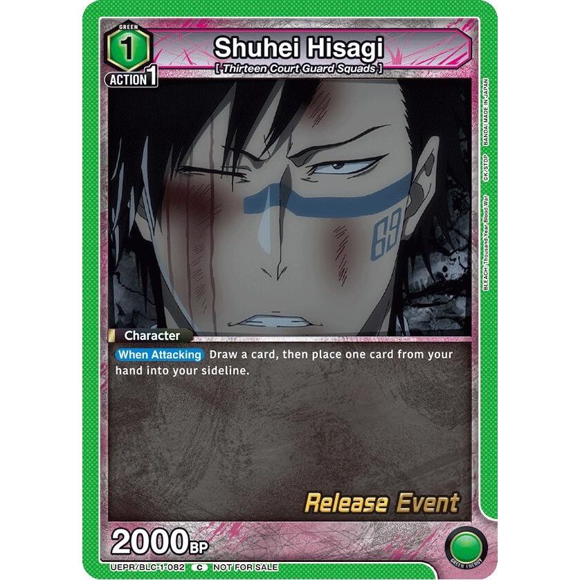 Image for Shuhei Hisagi (UEPR/BLC-1-082) (UE01BT_RE) - Union Arena
